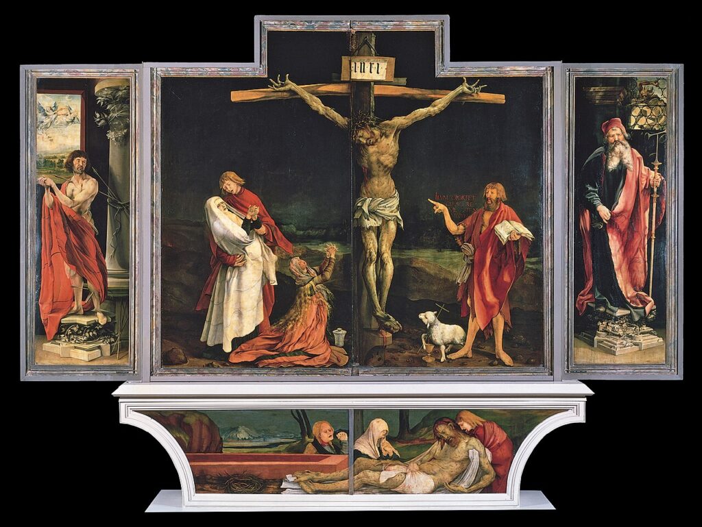 Grunewald Isenheim Crucifixion.