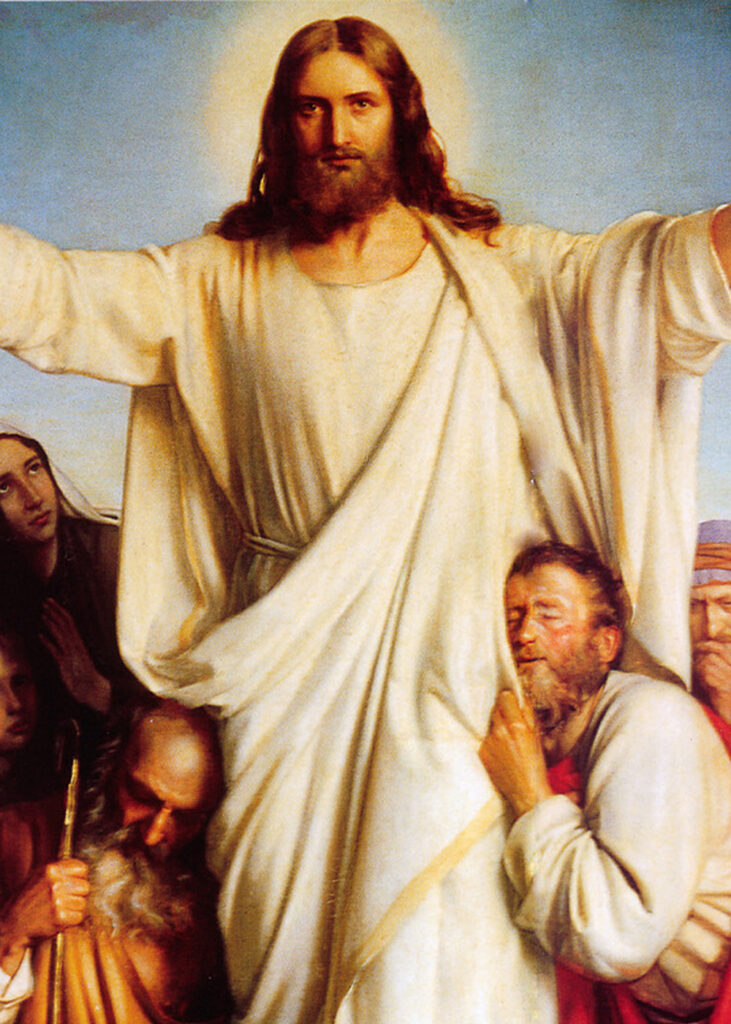 Carl Bloch Christ comforting the weary and troubled.